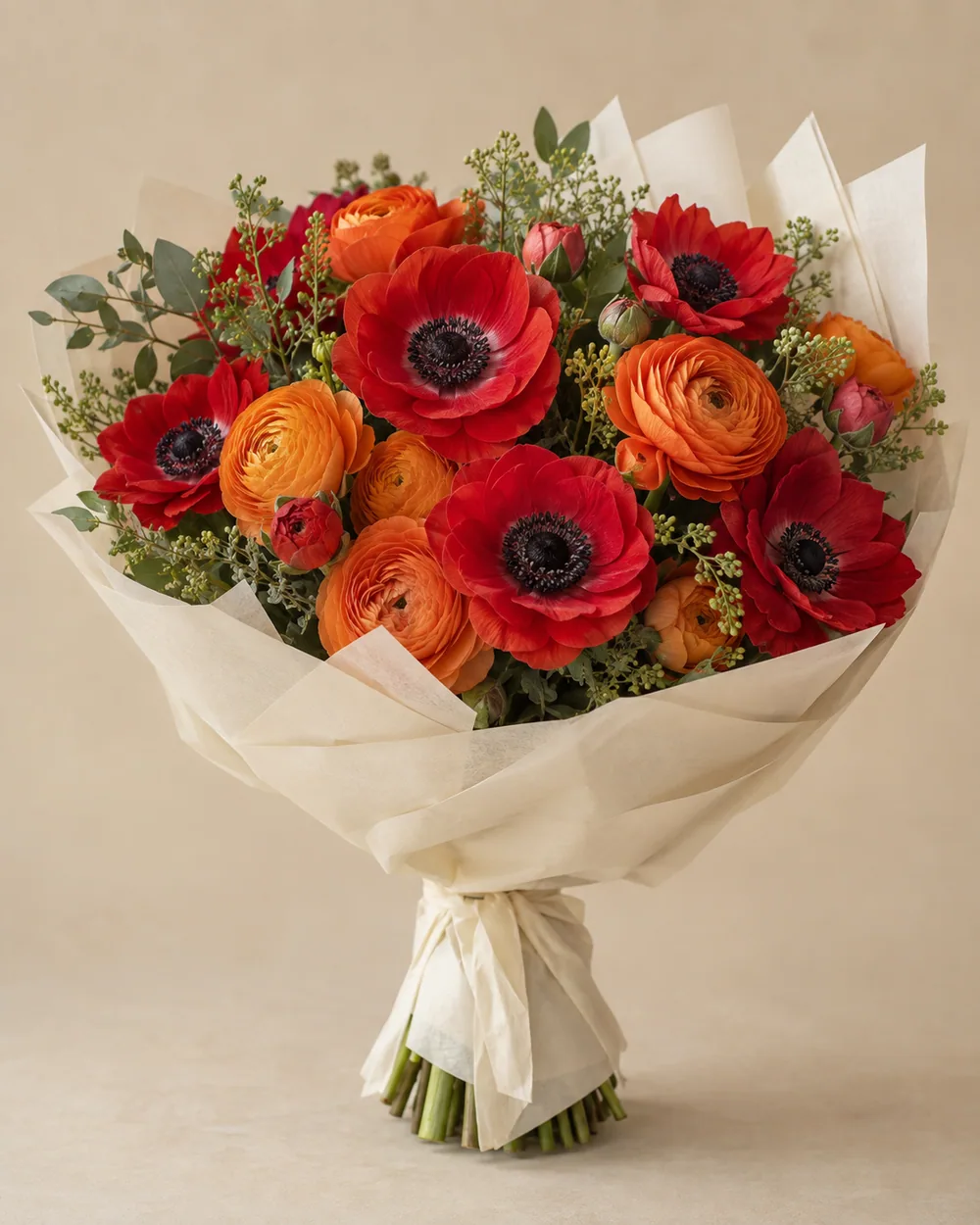 Bouquet "Poppy Accent"