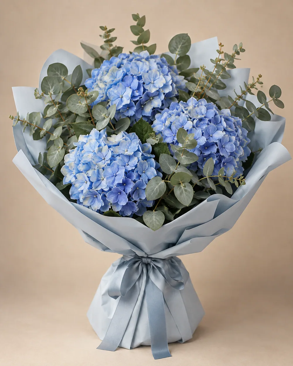 Bouquet "Blue Hydrangea"