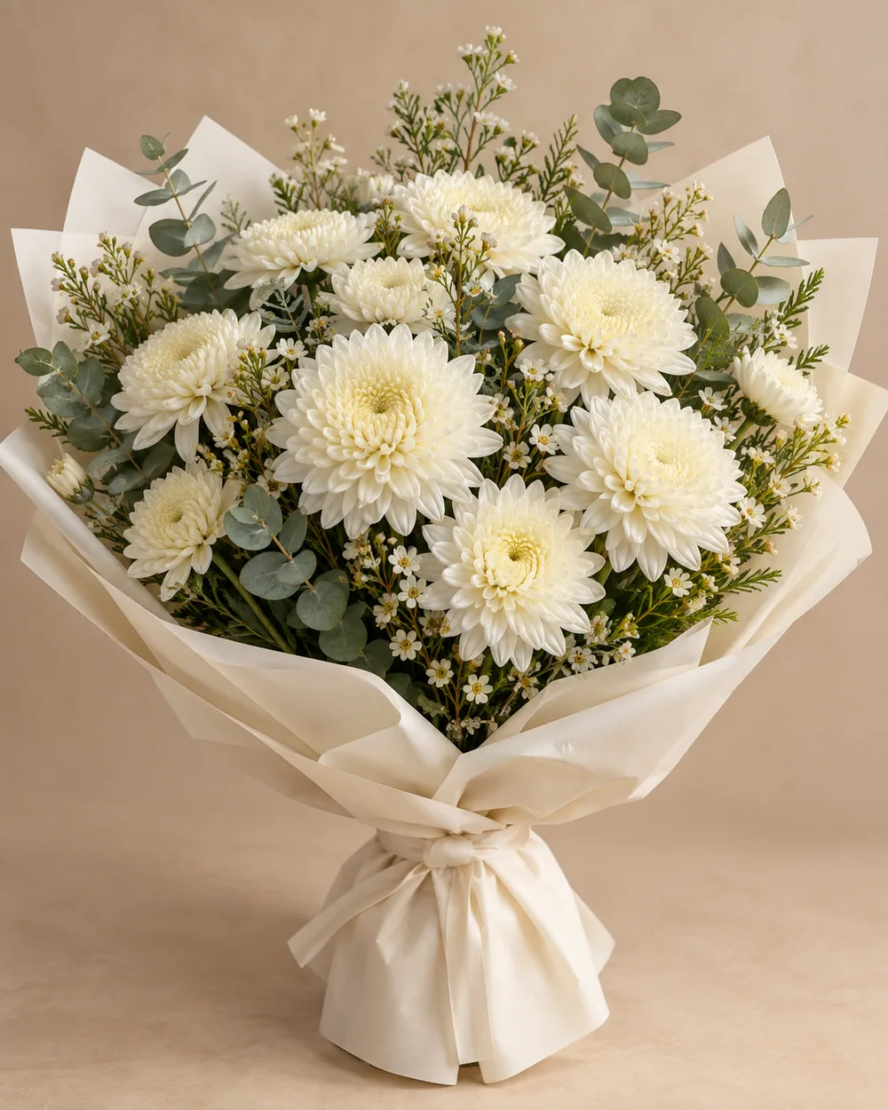 Bouquet "Chrysanthemum Cloud"