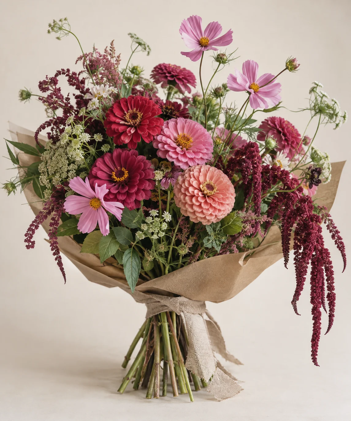 Bouquet "Raspberry Compote"
