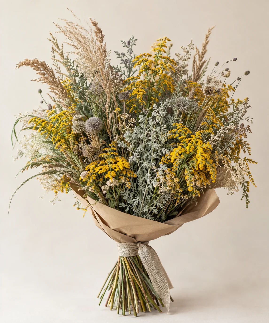 Bouquet "Wormwood and Gold"